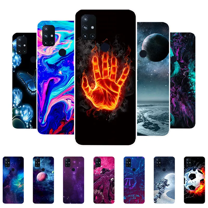 

Phone Case For Oneplus Nord N10 5G Cover Soft Silicone Fundas for Oneplus Nord N10 Case Protective Bumper for One Plus Nord N10