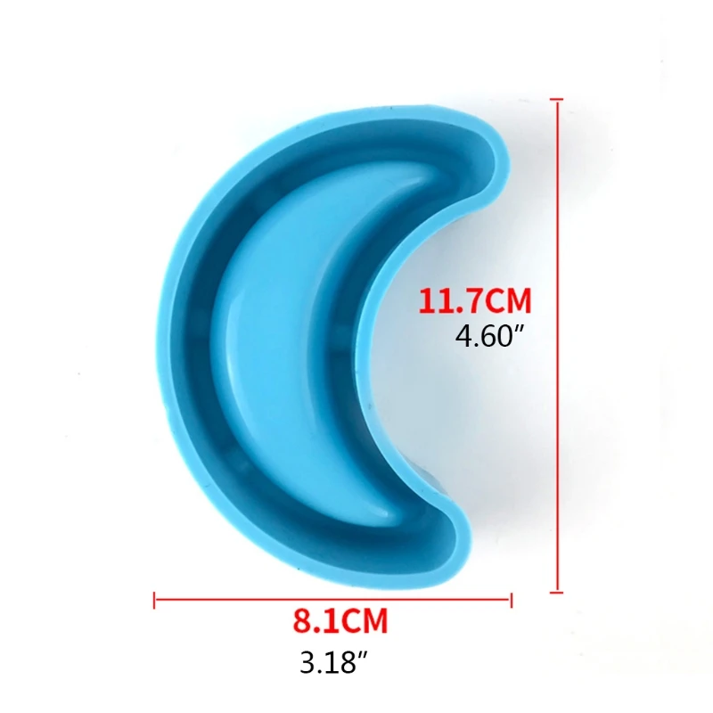 

Moon Ashtray Silicone Mold is Suitable for Resin Epoxy Resin Diy Craft Box Jewelry Making Home Decoration