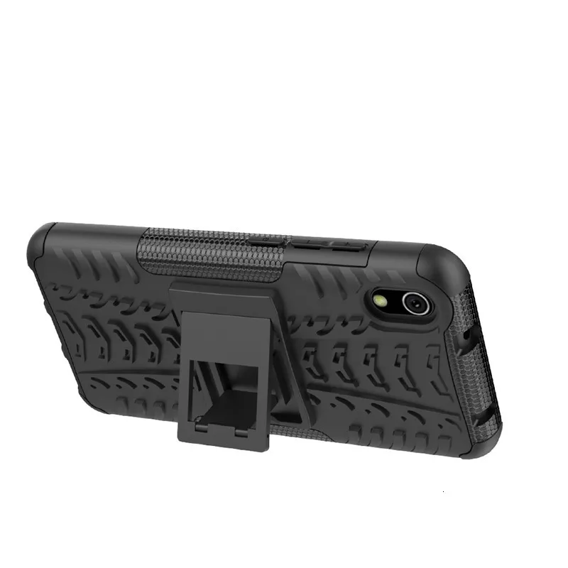 Hybrid Armor Case For Xiaomi Redmi 7A 5.45&quot Silicone Rubber Hard Phone Back Cover Redmi7A redmi 2019 Stand Coque Fundas |