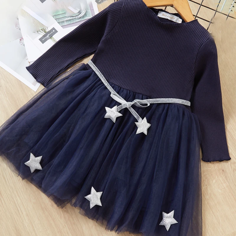 AZ1490 Navy Blue Mayfair Cabin/осенняя одежда для девочек; свадебное кружевное платье в горошек; платье принцессы; детское элегантное платье из тюля для девочек; платье с цветочным узором для девочек - Цвет: AZ1490 Navy Blue