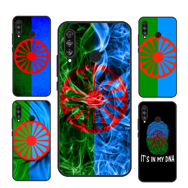 Цыганский флаг рома для Huawei P20 Lite P30 P40 Pro P Smart 2019 2021 Nova 5T чехол Honor 50 10i 20 8A 8X 9X |