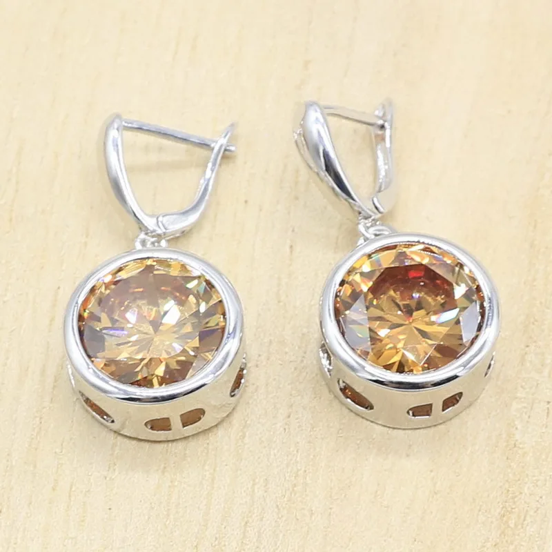 Комплект из колье серёг кольца и браслета | Украшения аксессуары