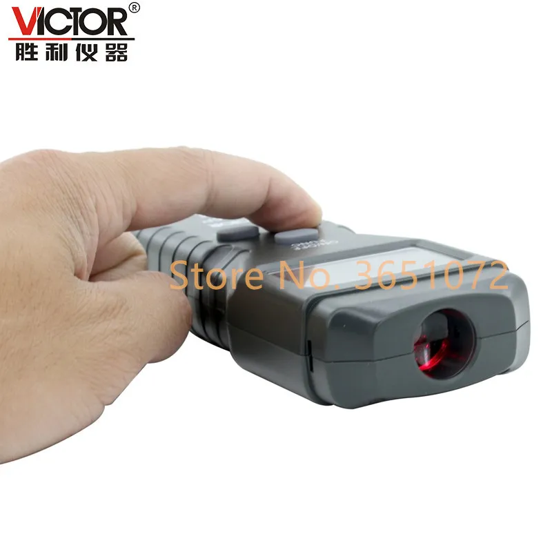 

VC6236P Digital Laser Contact/non-contact Tachometer Photoelectric Tachometer 5 Digits Large Screen LCD Display