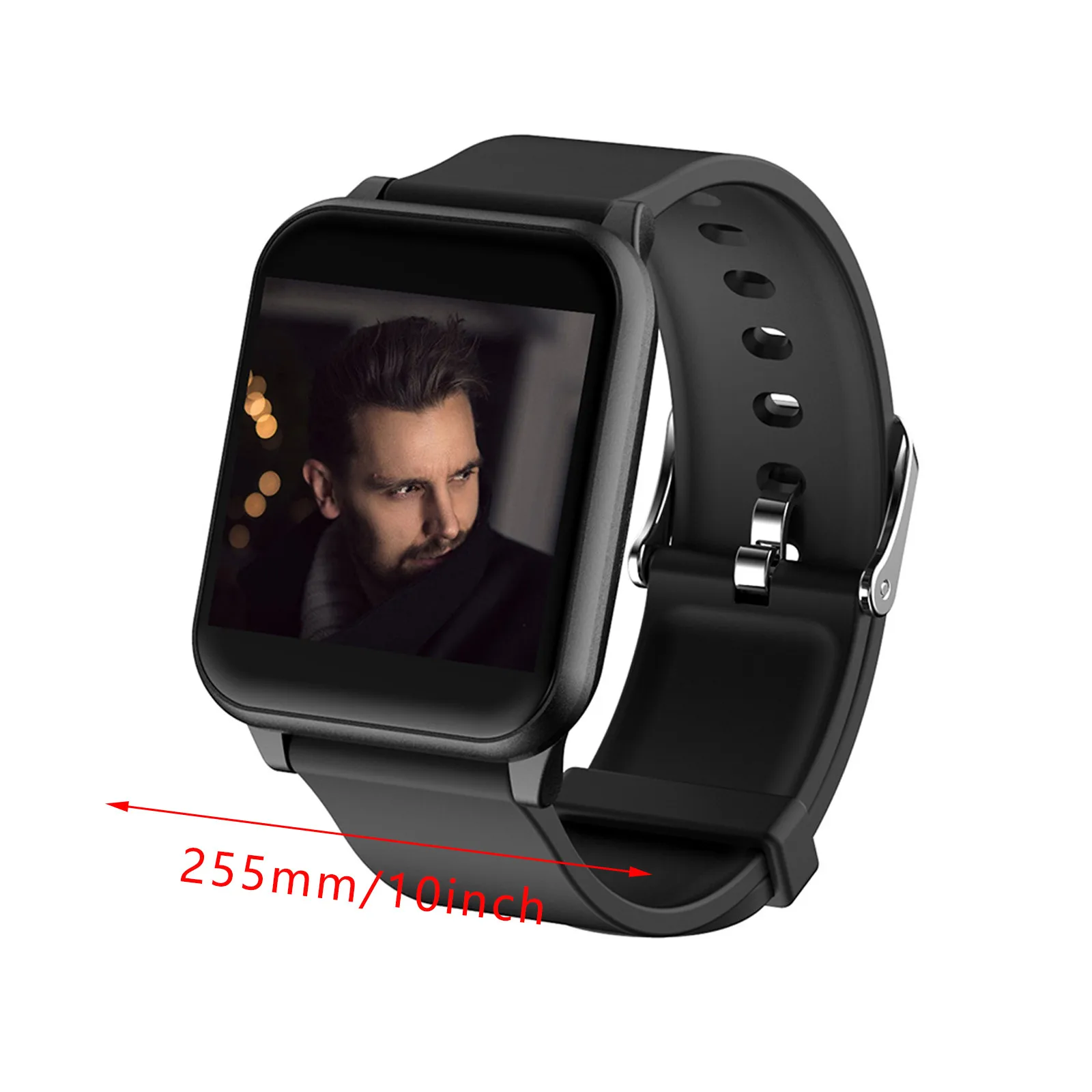 

Sport Watch IOS And Android Push Notifications Color Screen Sports Pedometer Watches Smart Wristwatch reloj deportivo Digital