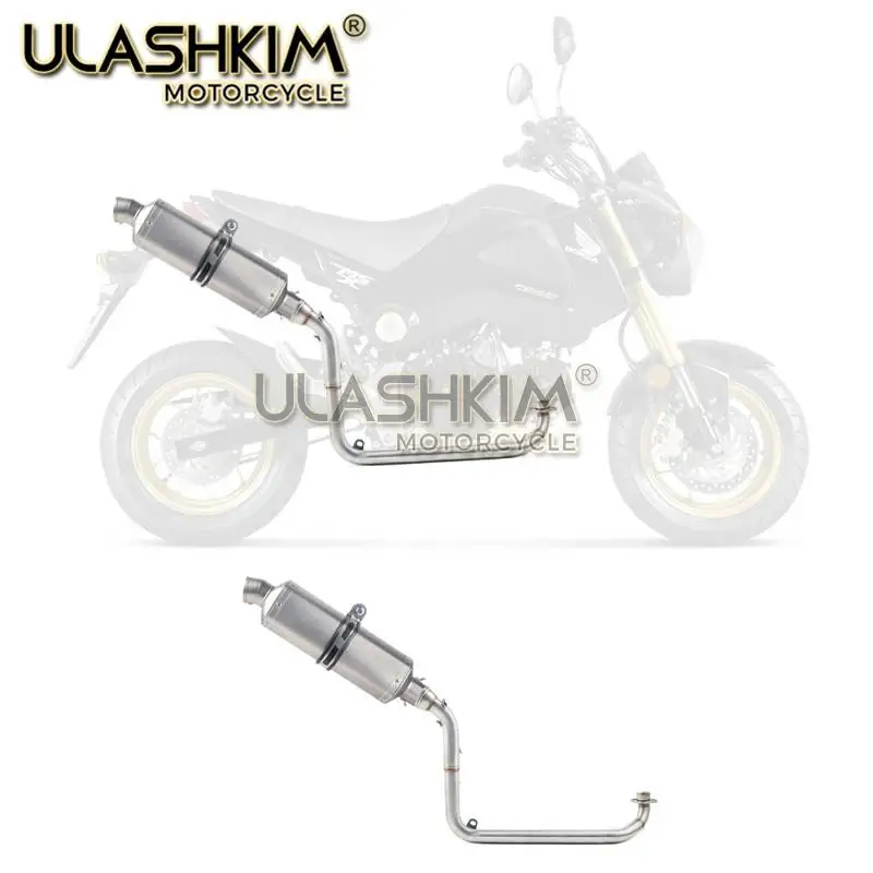 M3 мотоцикл полная система глушитель среднего подключения трубы слипоны для HONDA