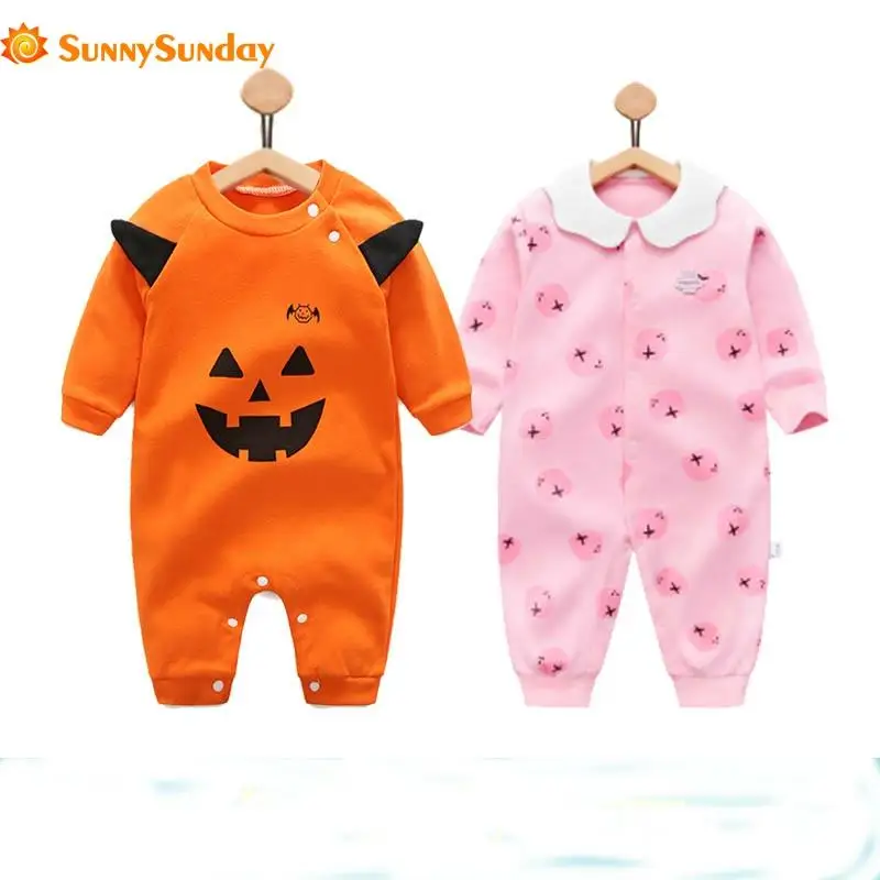 

2019 Special Offer Full O-neck Cotton Cute Baby Girl Boy Clothes For Newborn Rompers New Born Unisex Overalls For Children
