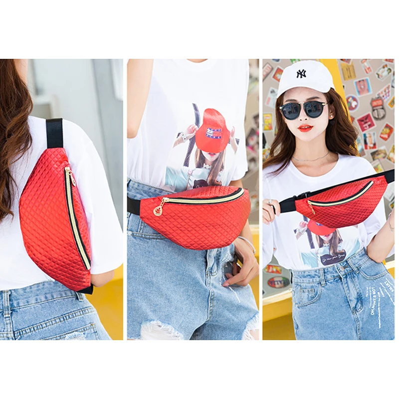 Поясная Сумка из черной кожи забавные женские сумки через плечо Женская