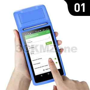 Wifi портативный терминал POS Android PDA устройство Bluetooth термопринтер 58 мм NFC Bluetooth Беспроводная pos-система Loyverse POS