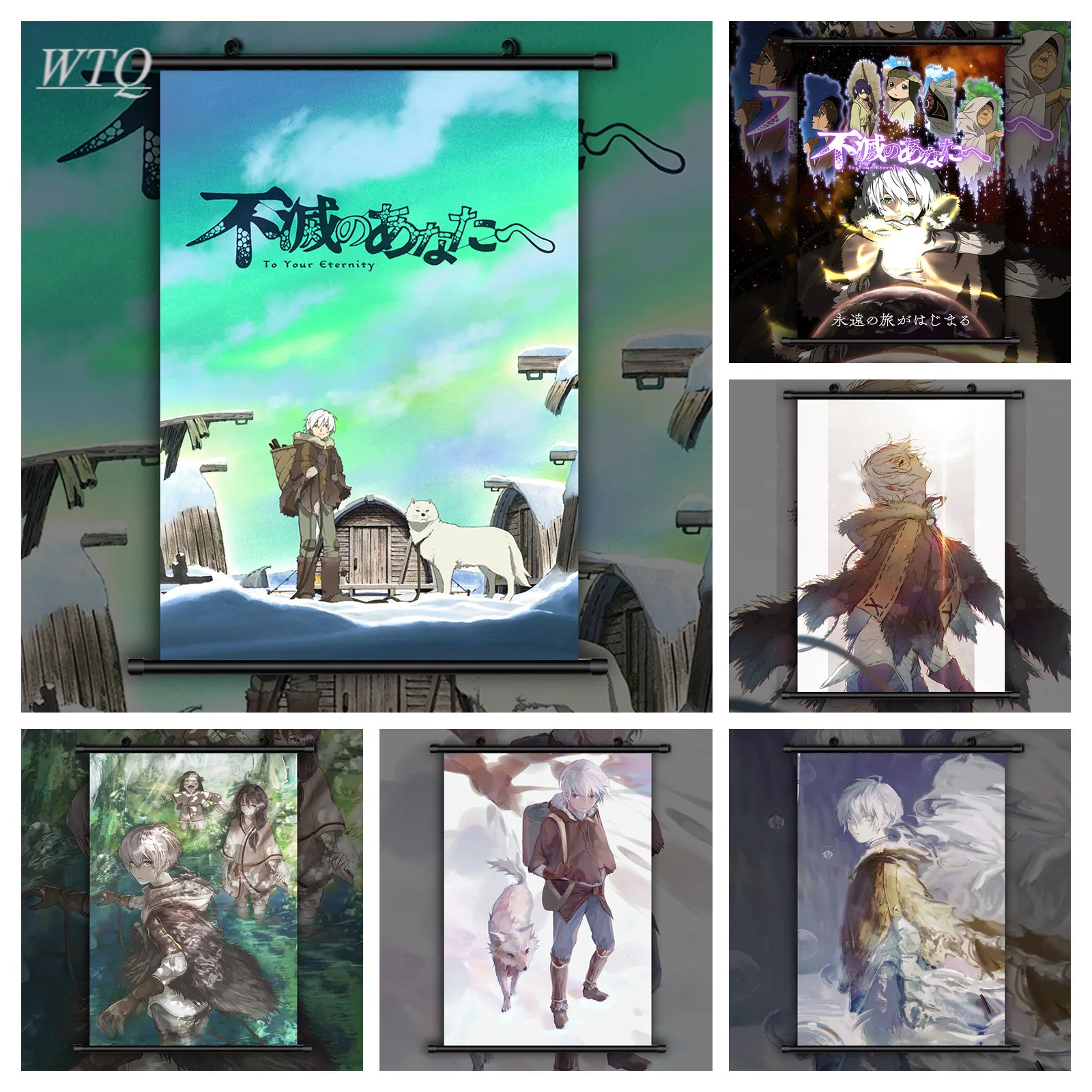

To Your Eternity Fushi Anime HD Print Wall Poster Anime Posters Canvas Painting Wall Decor Poster Wall Art Picture Home Decor