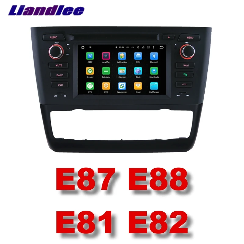 Автомобильный мультимедийный плеер Liandlee NAVI для BMW 1 серия E81 E82 E87 E88 2004 ~ 2013