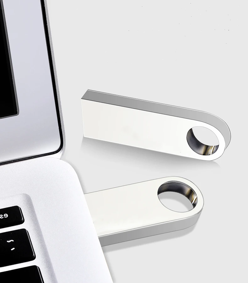 Высококачественный USB флеш-накопитель, металлический флеш-накопитель, 128 ГБ, 64 ГБ, 32 ГБ, 16 ГБ, 8 ГБ, мини-накопитель, флеш-диск USB 2,0, USB карта памяти