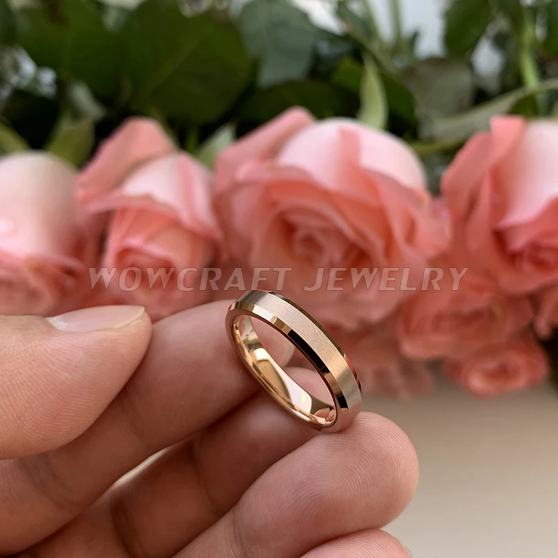 Кольцо из карбида вольфрама 4/6 мм | Украшения и аксессуары