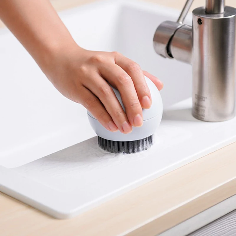 

Silicone Ball Shape Cleaning Brush Dish Washing Household Kitchen Accessories