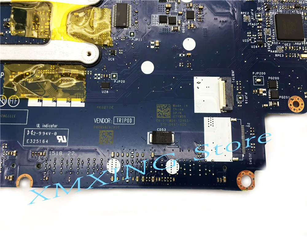 Материнская плата FULCOL для ноутбука DELL Latitude 15 E5450 ЦПУ I3-5010U LA-A901P CN-07YWD9 07YWD9 7YWD9