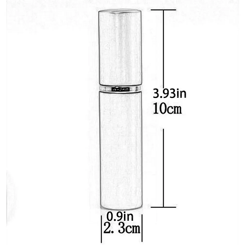 

Perfume Distributed Bottles Conventional Portable Perfume Spray Bottle Metal Case Distributed Bottles