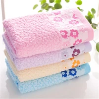 bamboo fiber towel face hand towel high quality plum blossom soft towel set wholesale 3375 soft cleaning towel