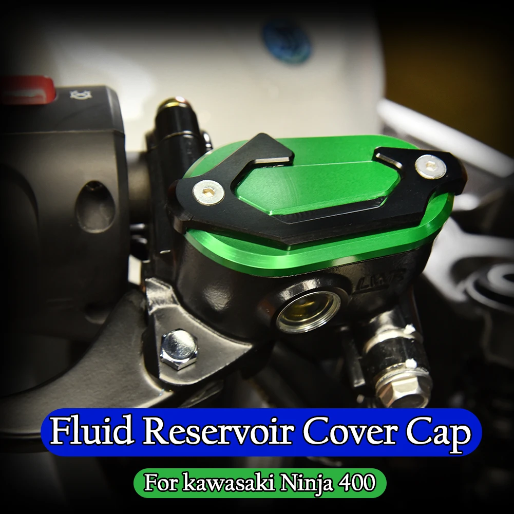 

Front Brake Fluid Reservoir Cover Cap For Kawasaki Ninja 400 Z400 EX400 2017 2018 2019 2020 Ninja400 Motorcycle Accessories New