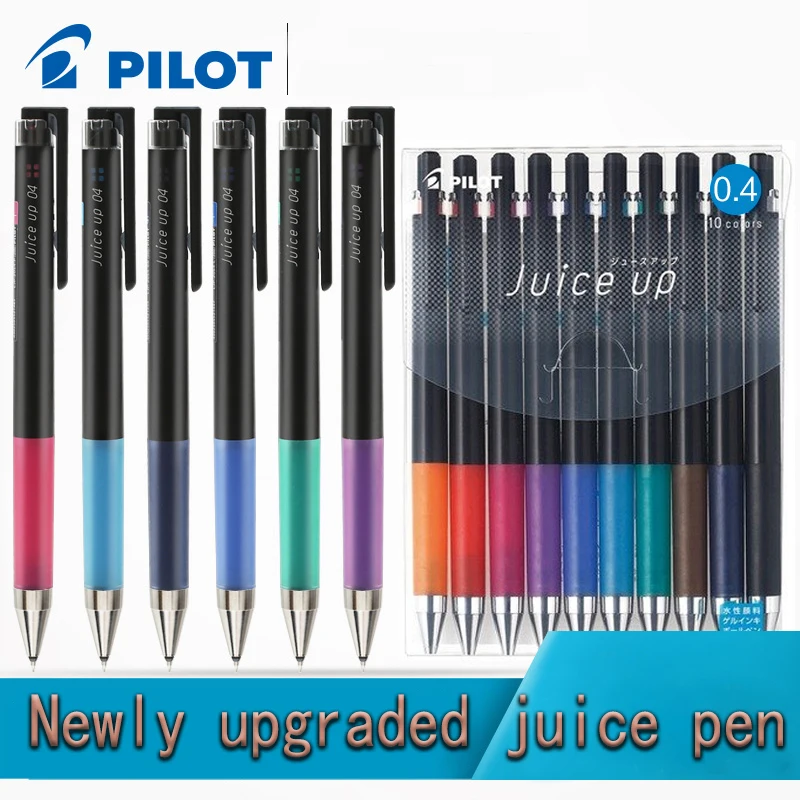 

Japan PILOT Baile LJP-20S4 press color juice pen neutral pen 0.4mm hand account drawing pen color set