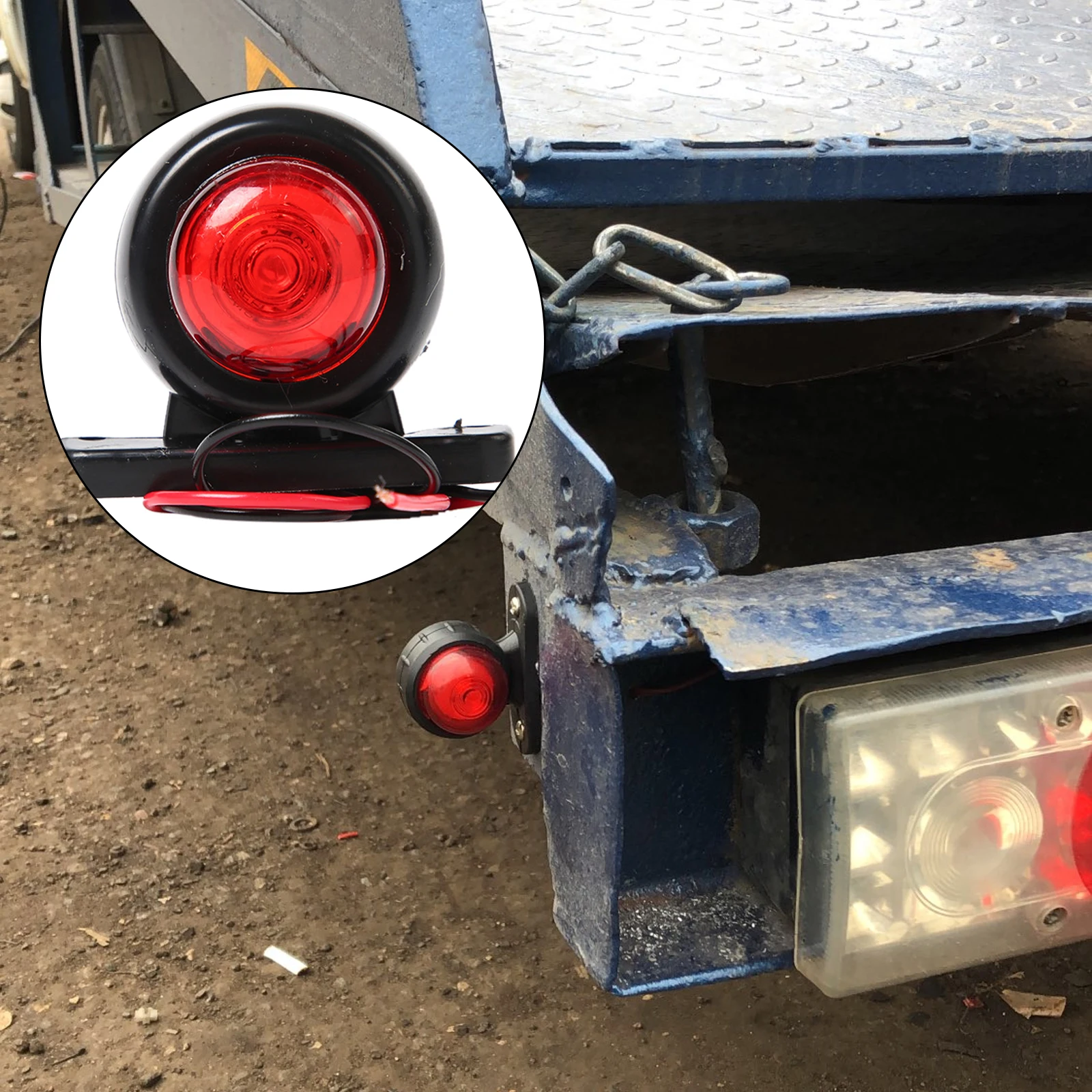 Светодиодсветильник габаритные огни для грузовика прицепа 2x12 В 24 | Автомобили и