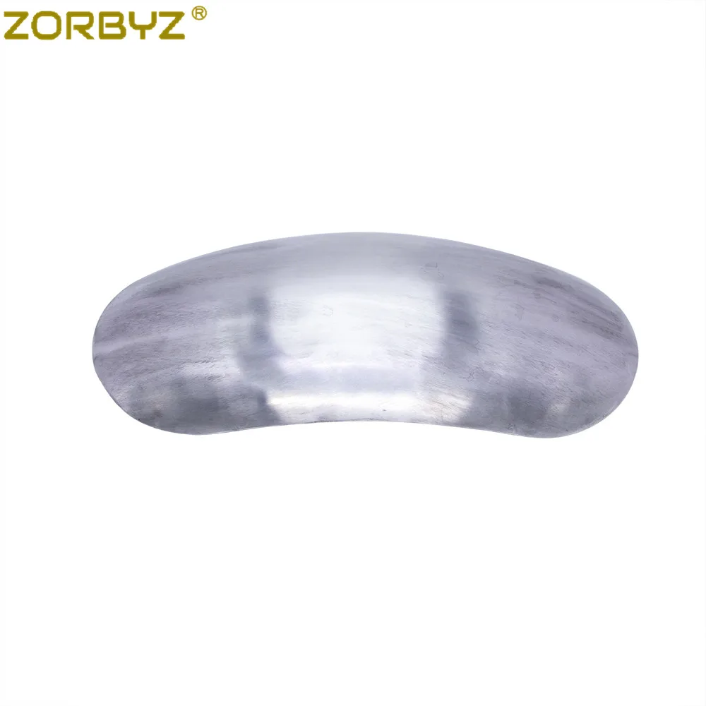 ZORBYZ металлические мотоциклетные неокрашенные серебряные короткие передние