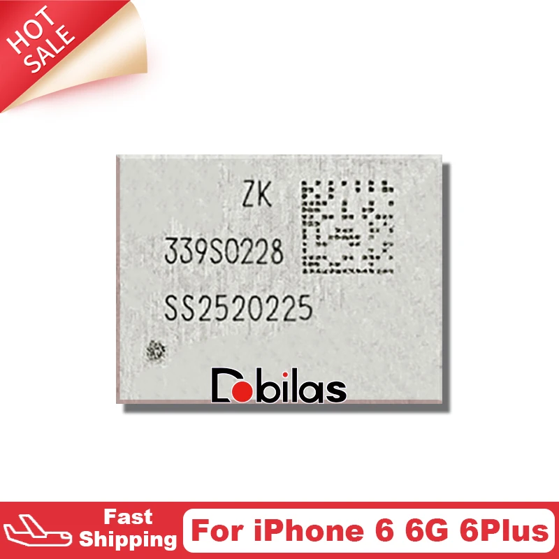 Интегральные схемы 339S0228 U5201 для iPhone 6 6G 6Plus Wi-Fi модуль IC BGA чипсет с интегральной