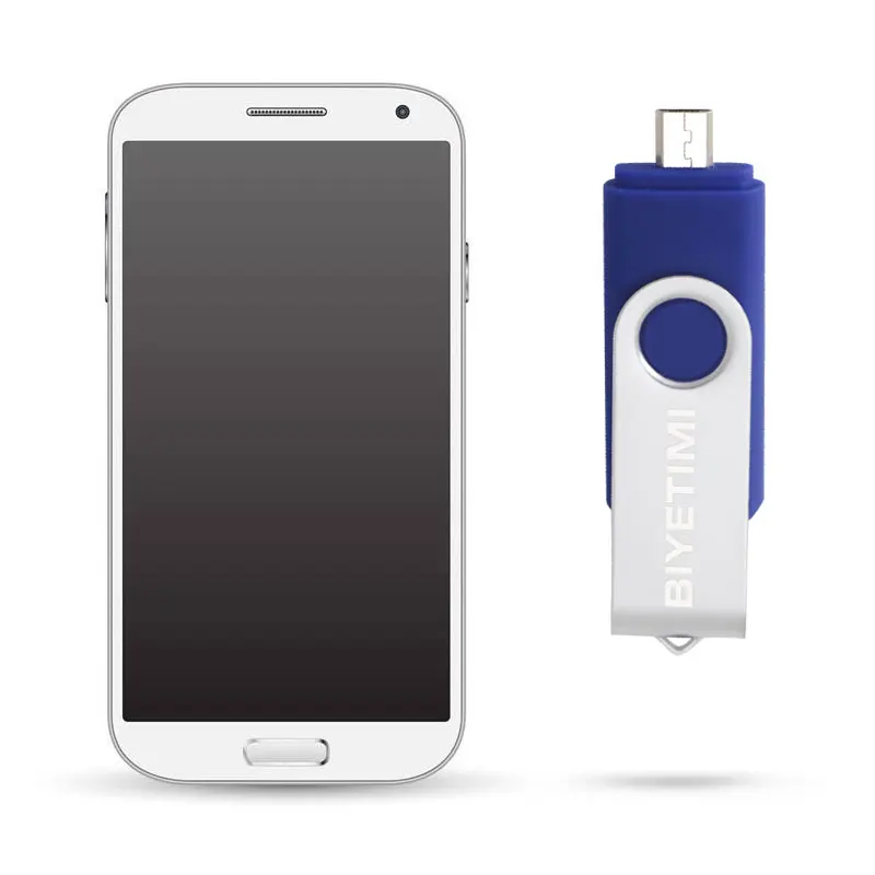 USB флеш накопитель Biyetimi OTG 128 ГБ 64 32 8 16 4 Гб|otg usb flash drive|flash driveusb drive |