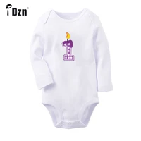 im 1 year old cartoon cute 1st birthday candle reindeer merry christmas newborn baby outfits long sleeve jumpsuit 100 cotton