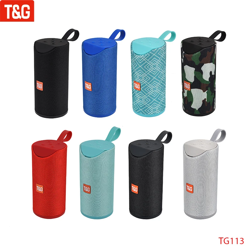 Беспроводной Bluetooth-динамик T & G TG113A, компьютерный динамик для домашнего кинотеатра, сабвуфер, 3D стерео громкий динамик с поддержкой TF-карты