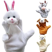 23cm delicate baby child zoos farm animal hand glove puppet finger sack plush toy plush animal hand glove puppet educational toy