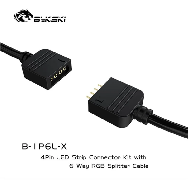 Удлинительный кабель Bykski RGB 6 в 1 плата для передачи проводки расширительный