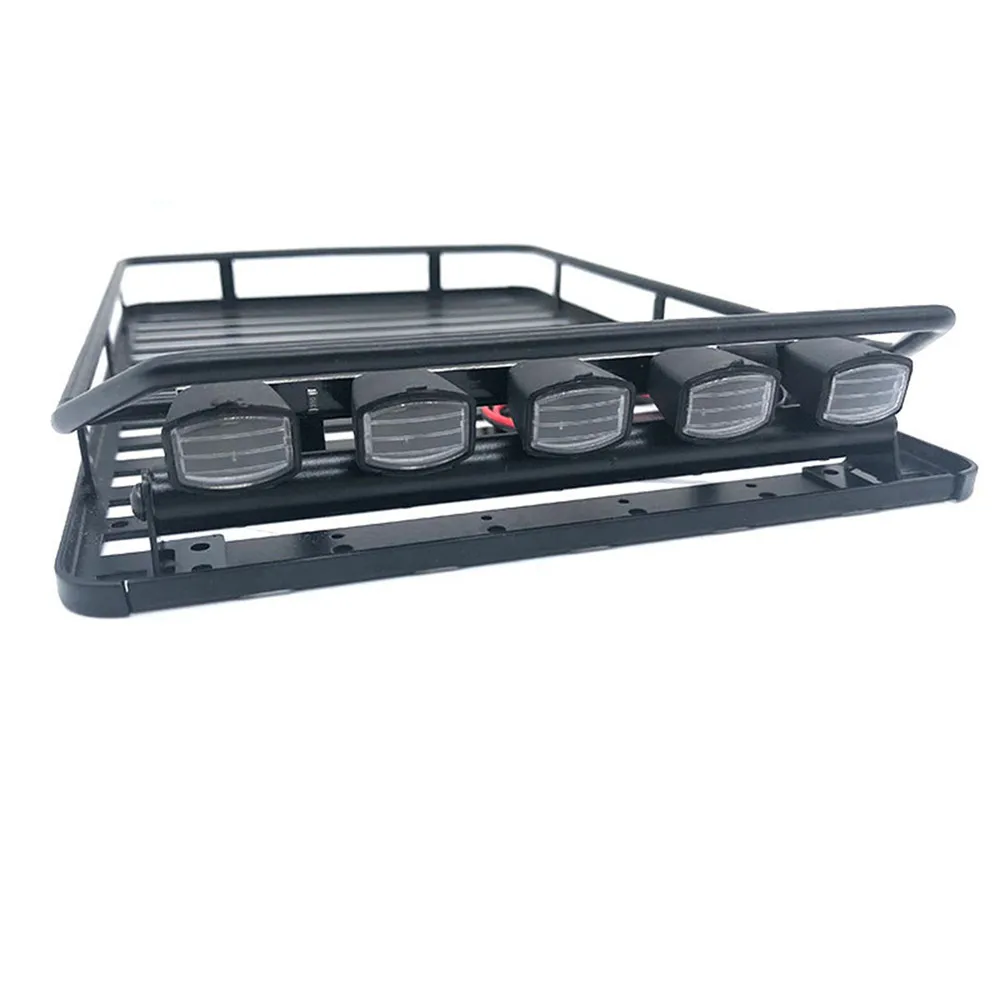 Для 1/10 Axial SCX10 90046 D90 313 мм Колесная база RC4WD гусеничный металлический багажник на