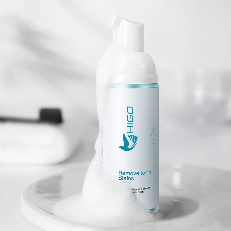 HIGO Mint Сияющий мусс для чистки зубов зубная паста удаление неприятного дыхания от