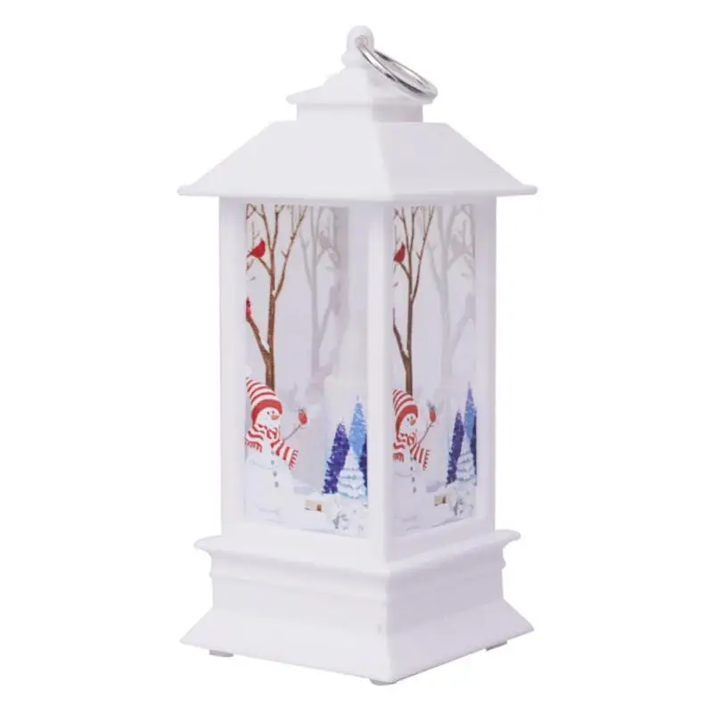 Рождественский ветровой светильник светодиодный ночник ручной работы ретро