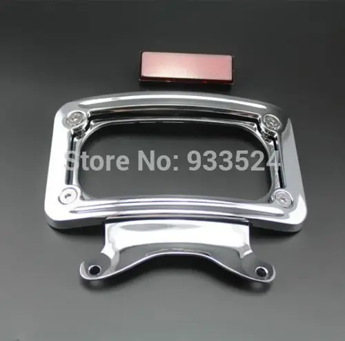 Кронштейн для рамки номерного знака мотоцикла хромированный Harley Street Glide Road King
