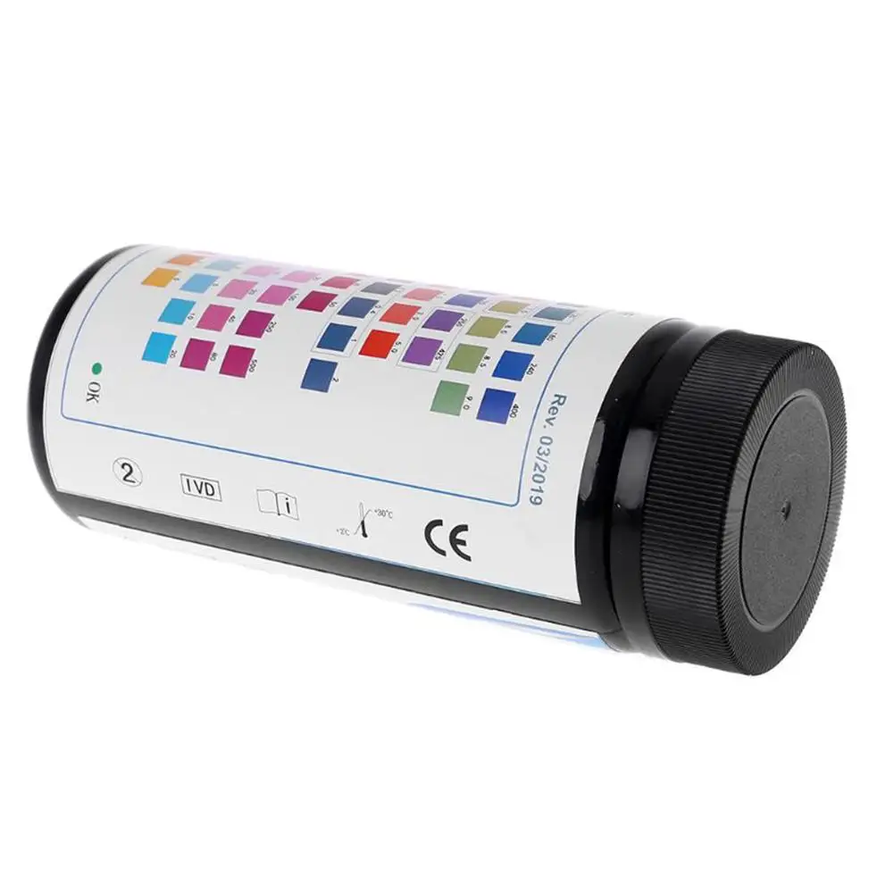 Тест-полоска для определения реагентов 10 в 1 общей щелочности PH твердости нитрата