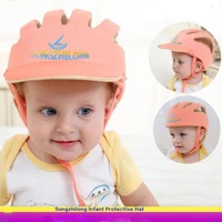 baby helmet safety protective protective hat baby toddler cap helmet headgear fashionable flannel size adjustable kids hat