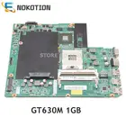 NOKOTION для Lenovo IdeaPad Z580 Материнская плата ноутбука HM76 DDR3 GT630M GPU 11S90001736 31LZ3MB01D0 DALZ3AMB8E0