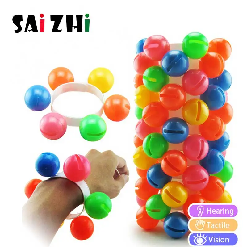 Saizhi милые красочные детские наручные погремушки Ранние развивающие игрушки
