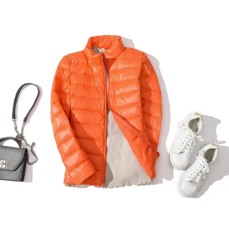 Женские пуховики большие размеры легкие женская зимняя одежда с капюшоном