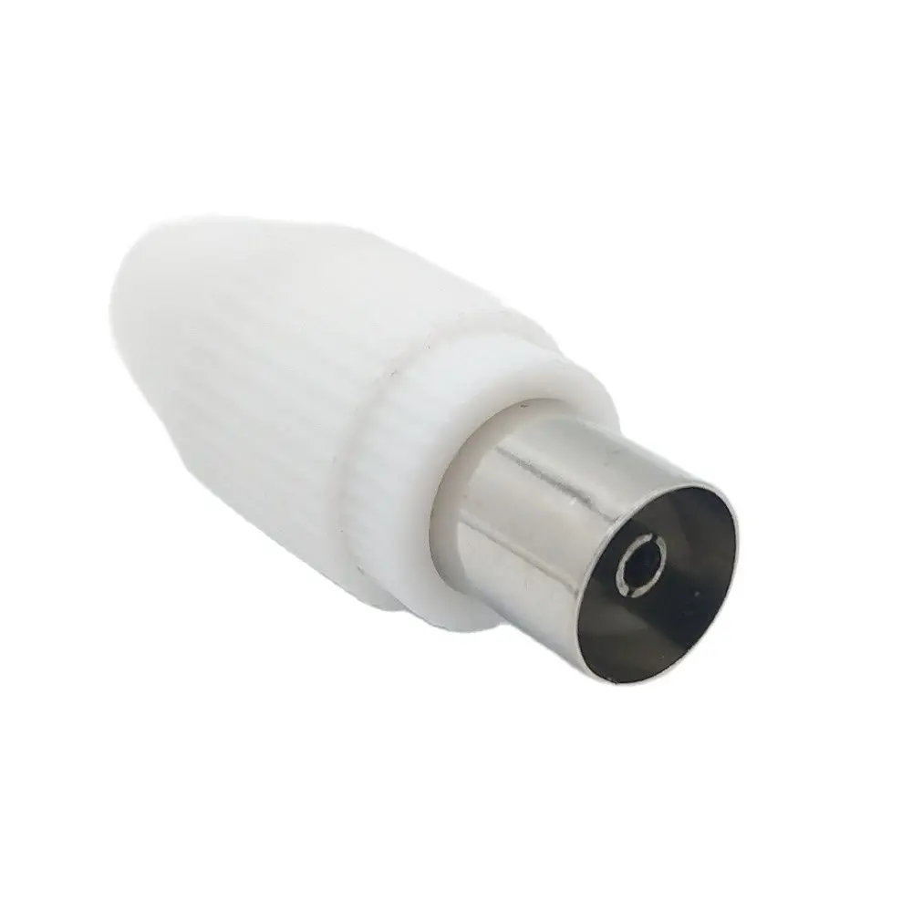 

10pcs Weldless TV Female Plug 9.5 TV RF Terminal Antenna Connector