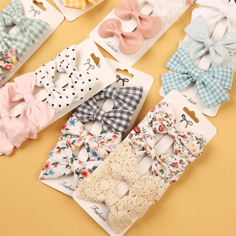 

Baby Girl Bowknot Hairpin Children Barrette Hair Clip clamp Kid Headwear Hair Accessories Toddler infant bobby pin cramp