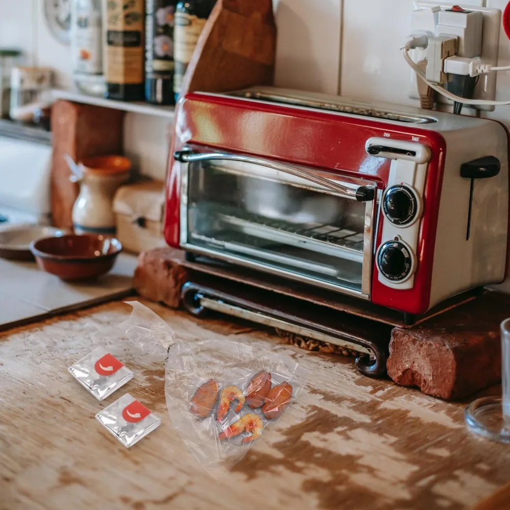 

100pcs Roast Bag Microwave Oven Bags Toast Bags High Temperature Cook Bags