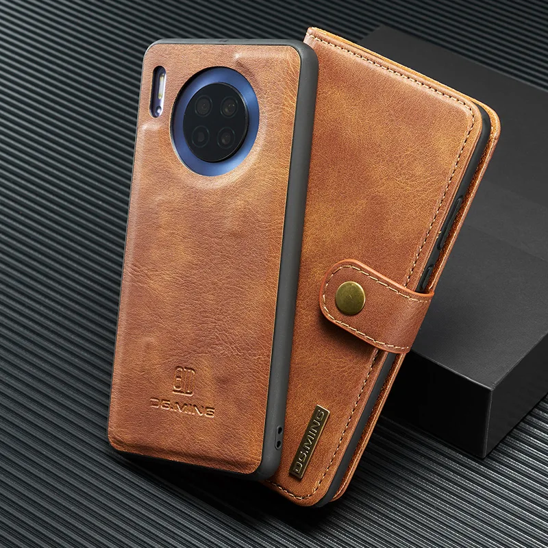 Для huawei mate 30 20 Pro чехол откидная подставка съемный кошелек Магнитный кожаный для