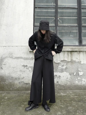 Домашние небольшие дизайнерские повседневные женские брюки Yamamoto с