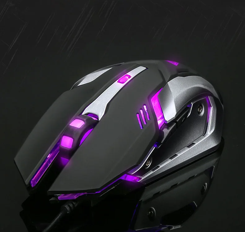 Проводная USB интерфейс механическая клавиатура мышь набор для домашнего офиса