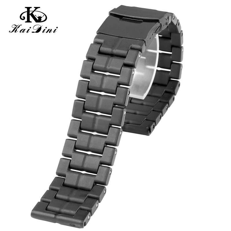 Carbon fiber male strap 3051 Straight End black Watch Band outdoor Military Strap Diving watch belt sport accessories 23mm | Наручные