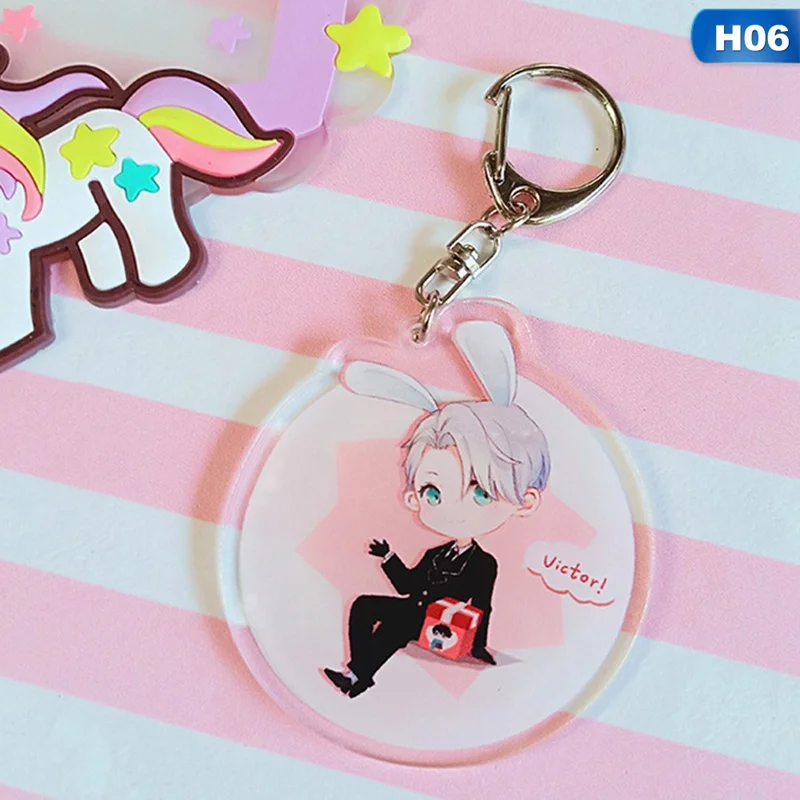 Хит продаж аниме на льду брелок Виктор Никифоров подвеска katsuki Косплэй