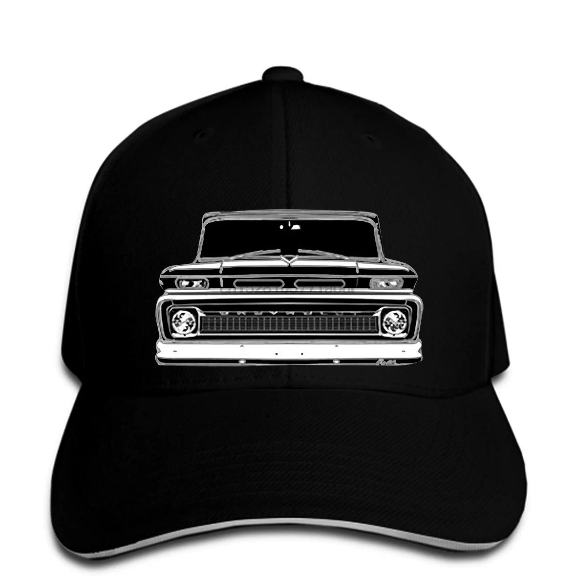 

Baseball cap Car Grille Art Print hat 1964 1965 1966 C10 Pickup Chevy Truck Suburban Car