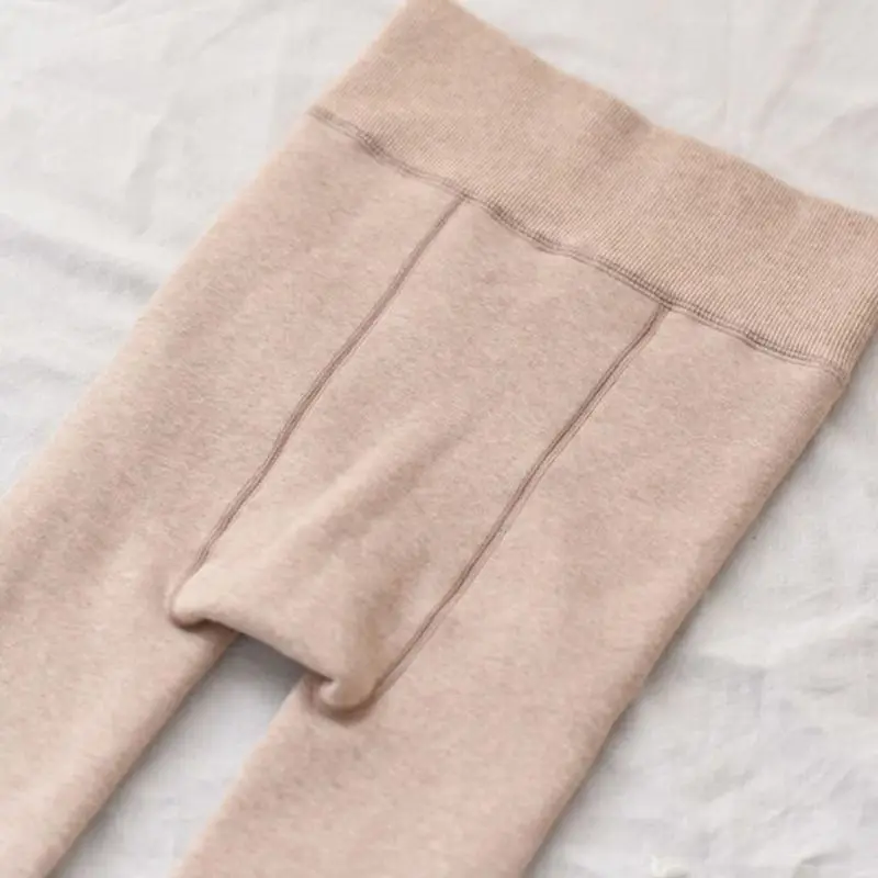 

2020 New Womens Winter Warm Thermal Pantyhose Faux Fleece Lined Tights Opaque Leggings