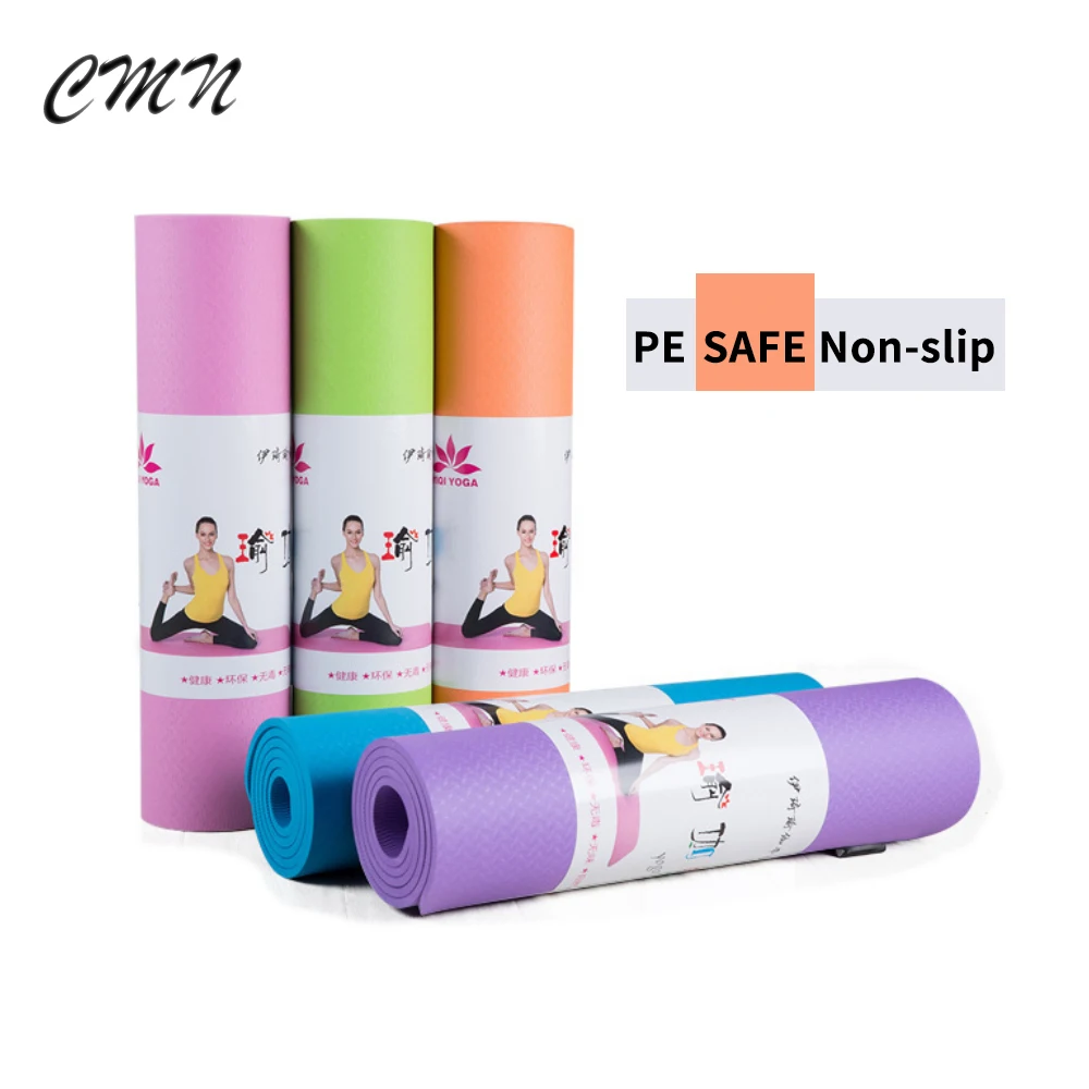 

Набор ковриков для йоги, 1830*610*6 мм, нескользящий коврик для занятий фитнесом, гимнастикой